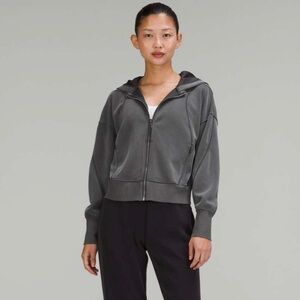 Lululemon Sofstreme Pocketed Hoodie, size 6, graphite grey